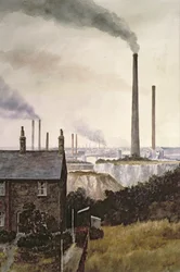 Paisagem Norte De Kent - Nr. Northfleet, Gravesend